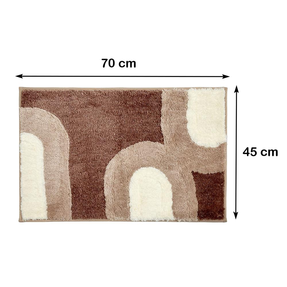 พรม HOME LIVING STYLE PATIO 45X70 ซม. สีน้ำตาลอ่อน