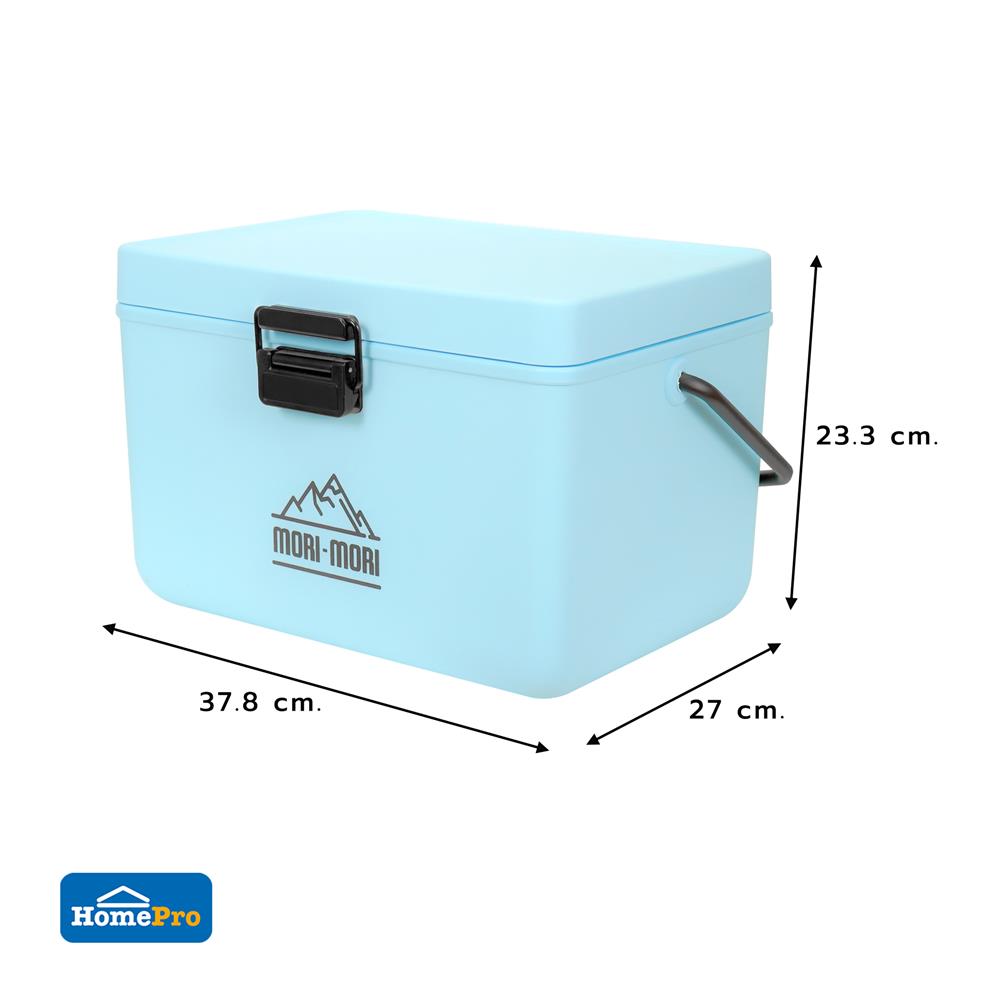 กระติกน้ำแข็ง SPRING MORI-MORI 12 ลิตร สีฟ้า