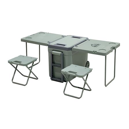 กระติกน้ำแข็งอเนกประสงค์ SPRING MORI-MORI 32 ลิตร สีเขียว_3