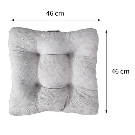 เบาะรองนั่ง HOME LIVING STYLE CROSBY 18X18 นิ้ว สีเทา_6