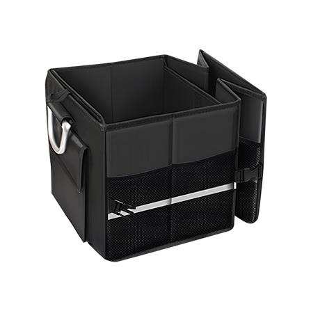 กล่องผ้าเก็บของท้ายรถ STACKO GLAMOR 57X33X29 ซม. สีดำ_1
