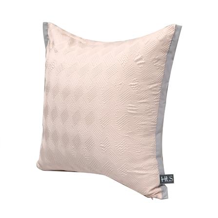 หมอนอิง HOME LIVING STYLE CROSBY 17X17 นิ้ว สีชมพู_4