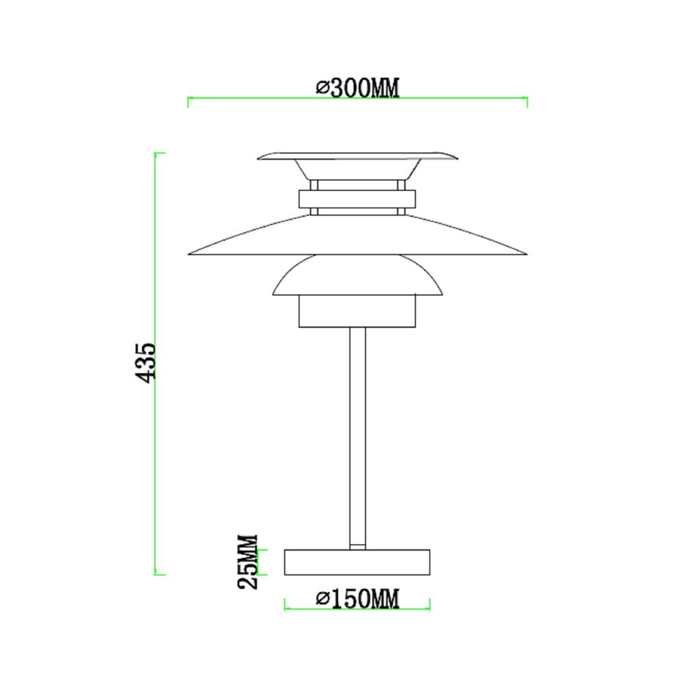 ไฟตั้งโต๊ะ CARINI T249221 สีขาว/ลายไม้
