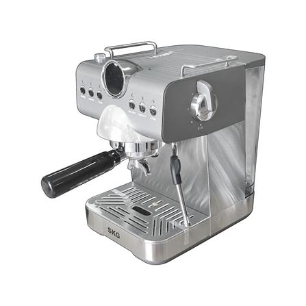 เครื่องชงกาแฟเอสเพรสโซ่ SKG SK-1218-NEW สีเงิน_1