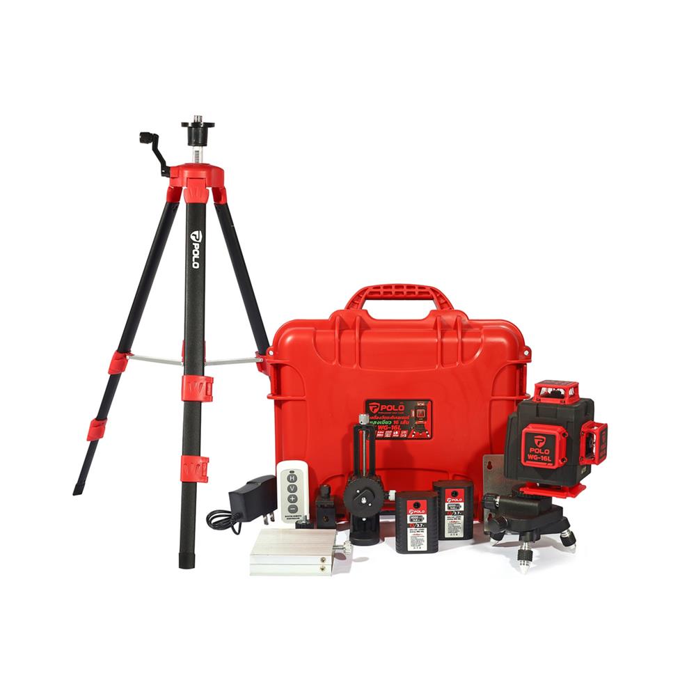เลเซอร์วัดระดับ 16 เส้น POLO P571-3210 1.2 ม.