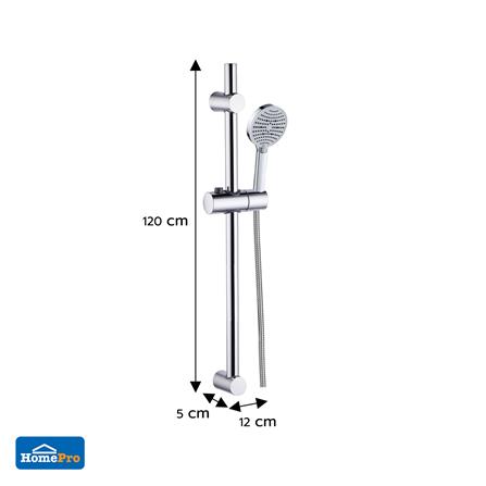 ฝักบัวราวเลื่อนครบชุด MOYA SS16375CP_4