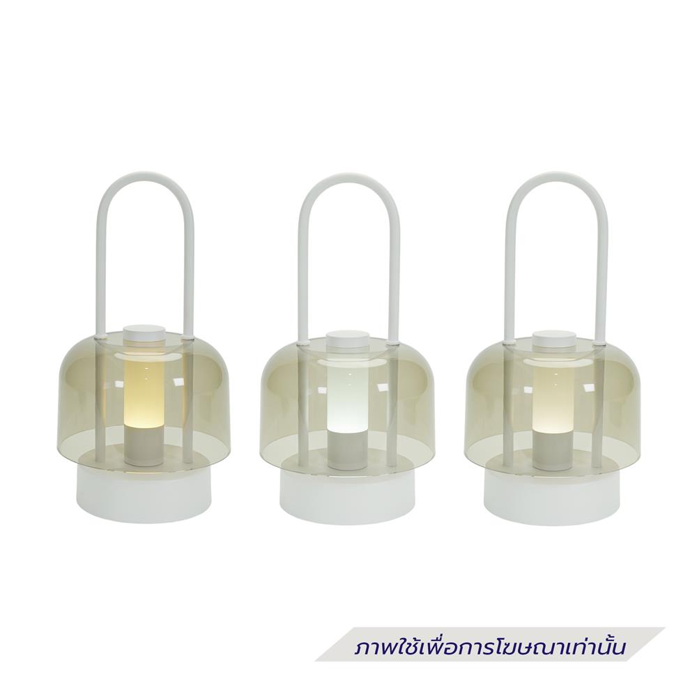 ไฟตั้งโต๊ะ LED CARINI RT249292WH 3 วัตต์ สีเทา/ขาว