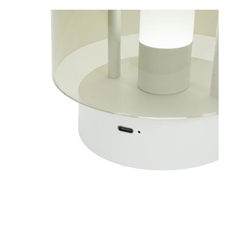 ไฟตั้งโต๊ะ LED CARINI RT249292WH 3 วัตต์ สีเทา/ขาว_3