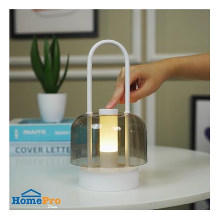 ไฟตั้งโต๊ะ LED CARINI RT249292WH 3 วัตต์ สีเทา/ขาว_5