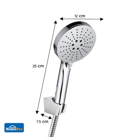ฝักบัวสายอ่อน 3 ระดับ MOYA AH379CC โครม_6