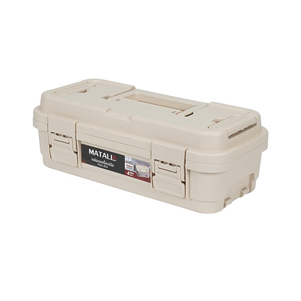 กล่องเครื่องมือ MATALL DY2501-KS 4L SIZE S สีกากี_0