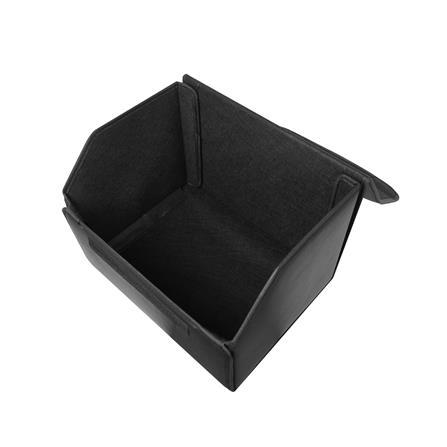 กล่องหนังเก็บของท้ายรถ STACKO GLAMOR 30X31X29 ซม. สีดำ_3