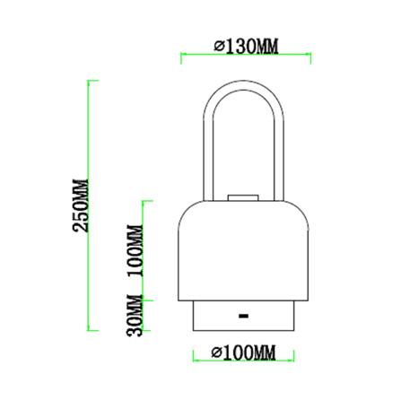 ไฟตั้งโต๊ะ LED CARINI RT249292BU สีเทา/ฟ้า/ใส_6