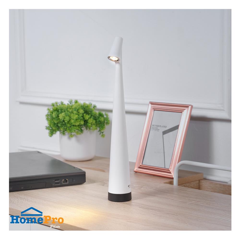 ไฟตั้งโต๊ะ LED CARINI T240890WH 3 วัตต์ สีขาว