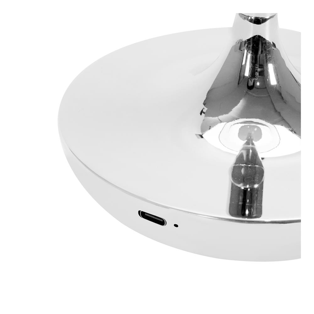 ไฟตั้งโต๊ะ LED CARINI RT230357 3 วัตต์ สีใส/เงิน