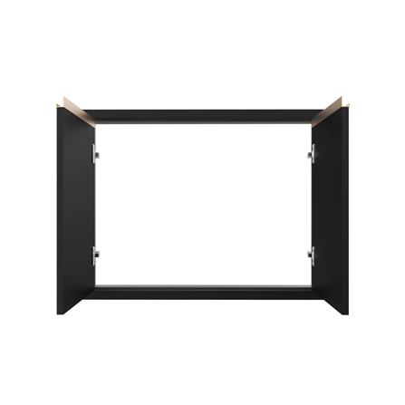 บานซิงค์คู่เรียบ JUPITER JUVENTAS 87x67 ซม. สีดำ_1