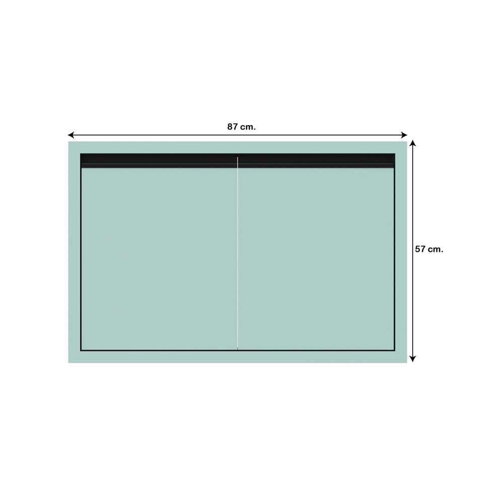 บานใต้เตาเรียบ JUPITER JUVENTAS 87x57 ซม. สีเขียว