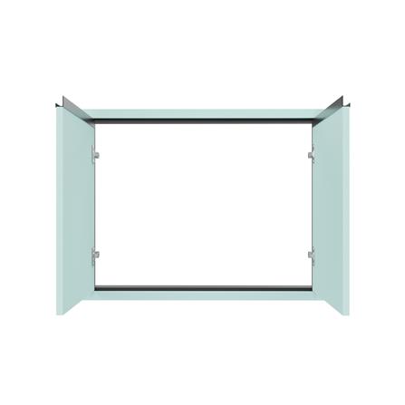 บานใต้เตาเรียบ JUPITER JUVENTAS 87x57 ซม. สีเขียว_1