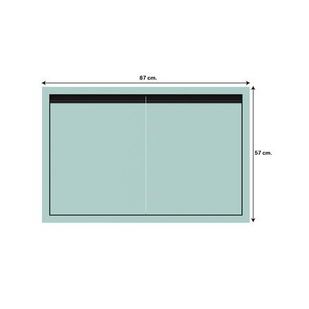 บานใต้เตาเรียบ JUPITER JUVENTAS 87x57 ซม. สีเขียว_3