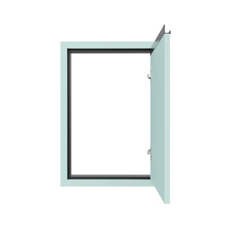 บานซิงค์เดี่ยวเรียบ JUPITER JUVENTAS 47x67 ซม. สีเขียว_1