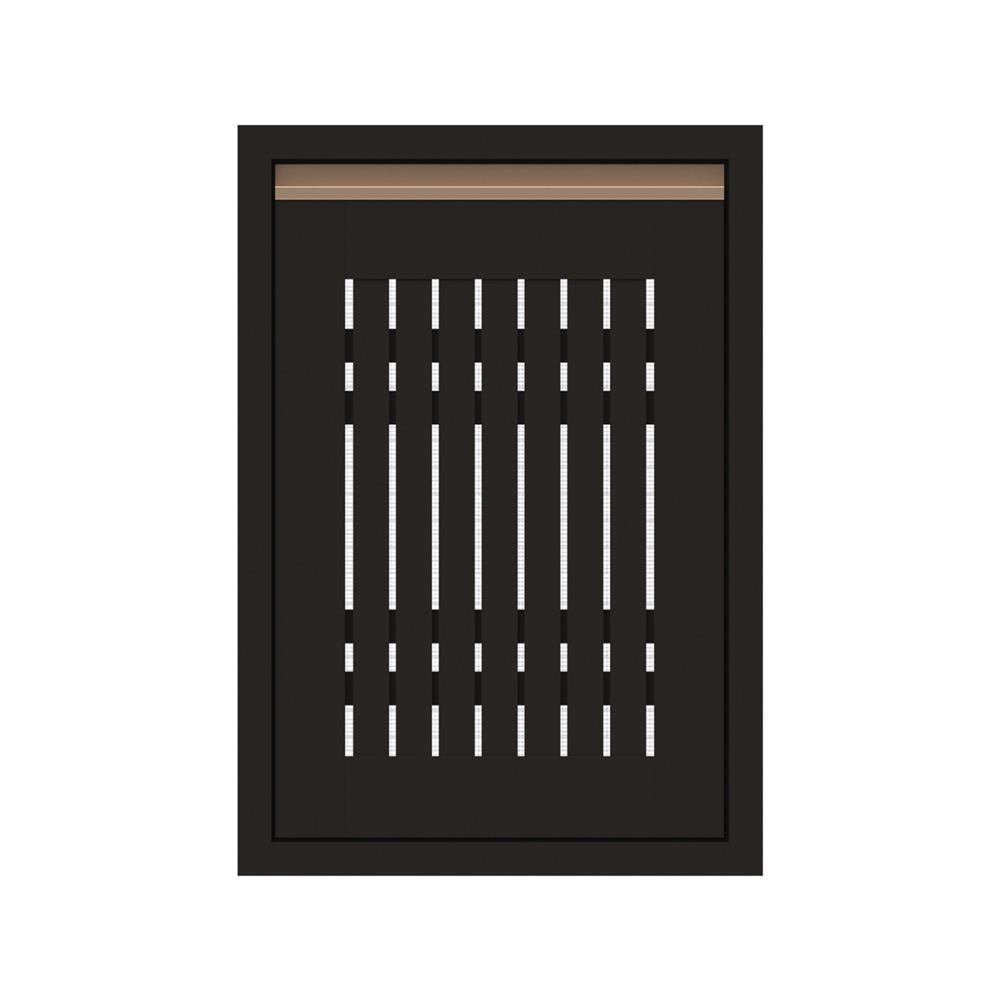 บานซิงค์เดี่ยวระแนง JUPITER JUVENTAS 47x67 ซม. สีน้ำตาล