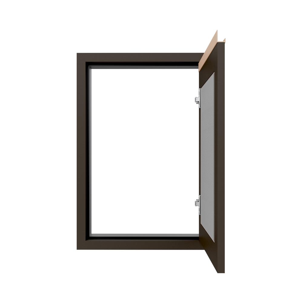 บานซิงค์เดี่ยวระแนง JUPITER JUVENTAS 47x67 ซม. สีน้ำตาล