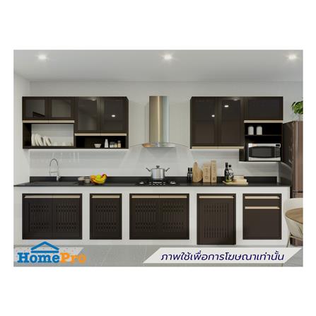 บานซิงค์เดี่ยวระแนง JUPITER JUVENTAS 47x67 ซม. สีน้ำตาล_2