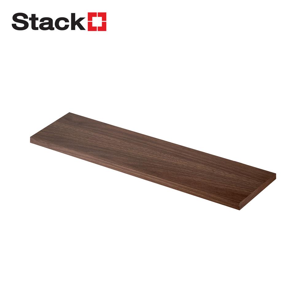 แผ่นชั้นไม้เมลามีน STACKO 60X20X1.6 ซม. โคลัมเบีย วอลนัท
