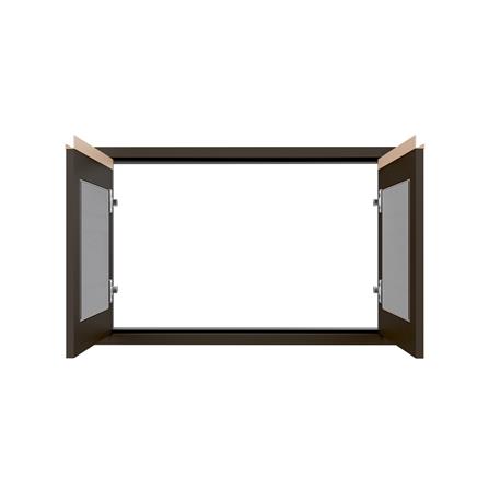 บานใต้เตาระแนง JUPITER JUVENTAS 87x57 ซม. สีน้ำตาล_1