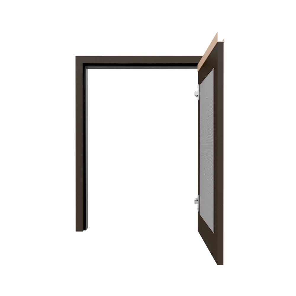 บานถังแก๊สระแนง JUPITER JUVENTAS 57x74 ซม. สีน้ำตาล