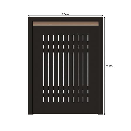 บานถังแก๊สระแนง JUPITER JUVENTAS 57x74 ซม. สีน้ำตาล_3