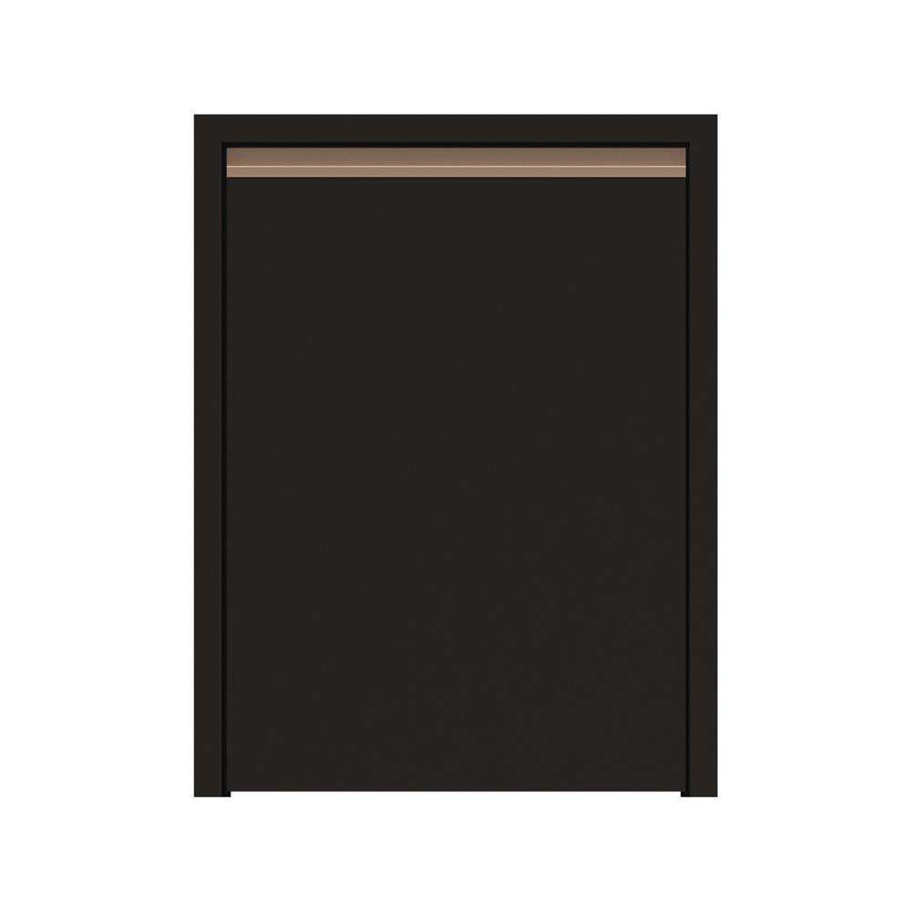 บานถังแก๊สเรียบ JUPITER JUVENTAS 57x74 ซม. สีน้ำตาล