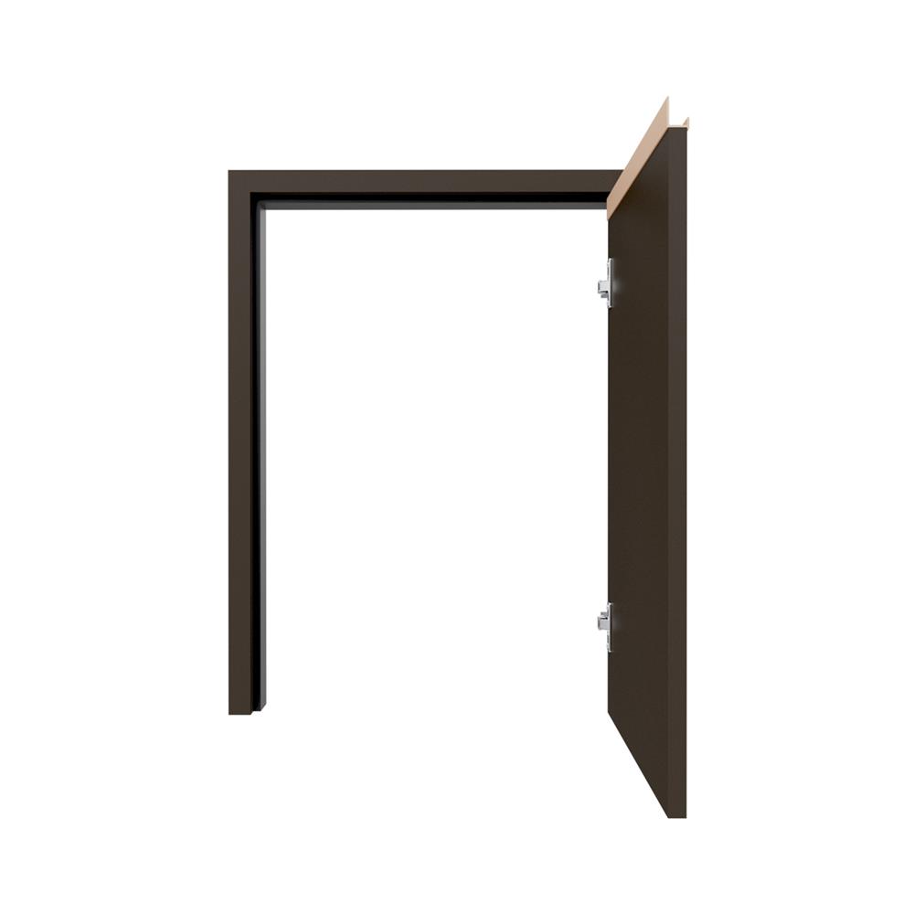 บานถังแก๊สเรียบ JUPITER JUVENTAS 57x74 ซม. สีน้ำตาล