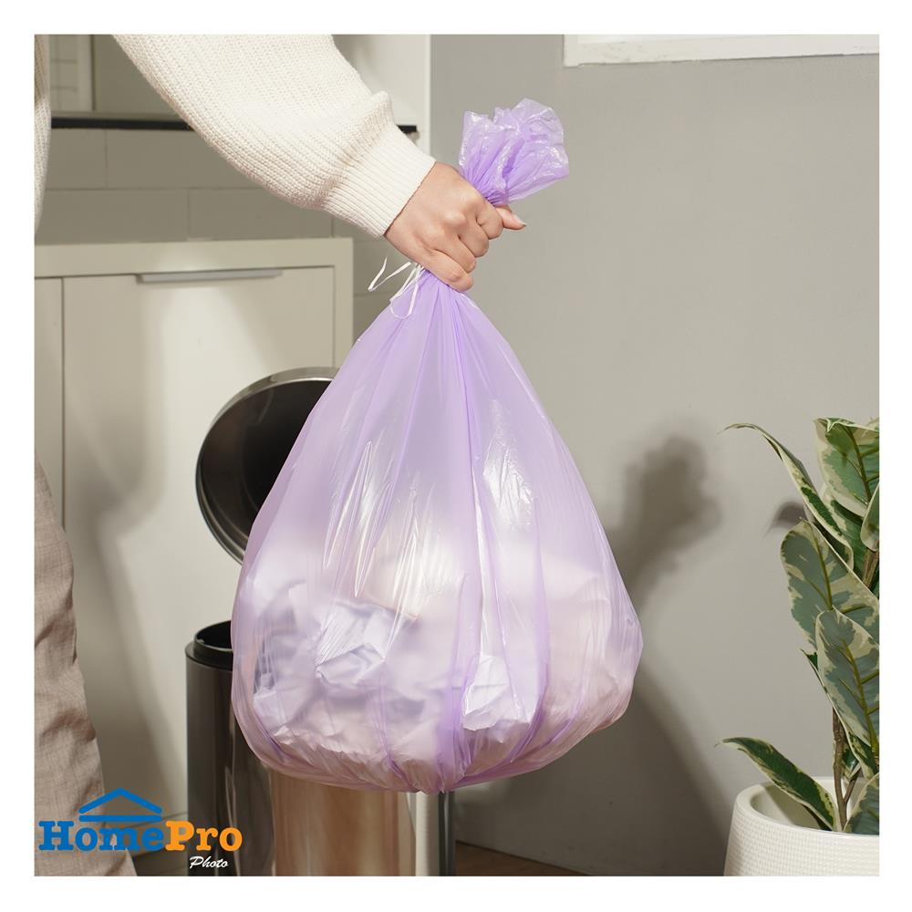 ถุงขยะม้วน CIRCULAR 24X28 นิ้ว ACCO กลิ่นลาเวนเดอร์ (แพ็ก 15 ใบ)