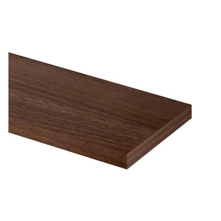 แผ่นชั้นไม้เมลามีน STACKO 120X20X1.6 ซม. โคลัมเบีย วอลนัท_2