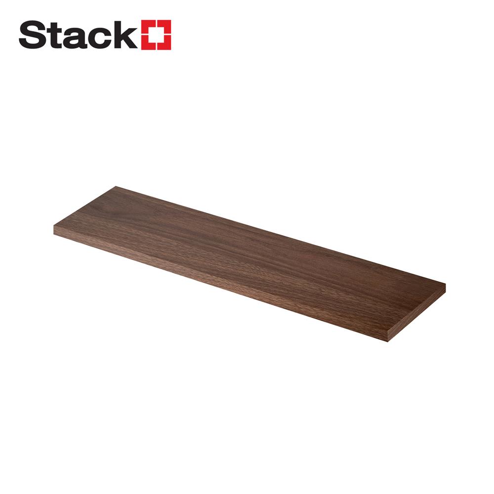 แผ่นชั้นไม้เมลามีน STACKO 80X20X1.6 ซม. โคลัมเบีย วอลนัท