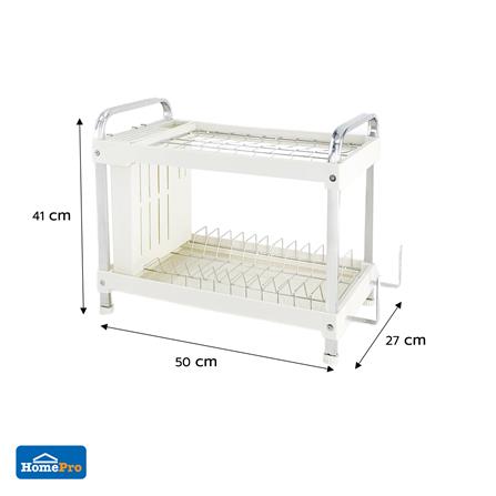 ชั้นคว่ำจาน 2 ชั้น KECH NOLA 50X27X41 ซม._5