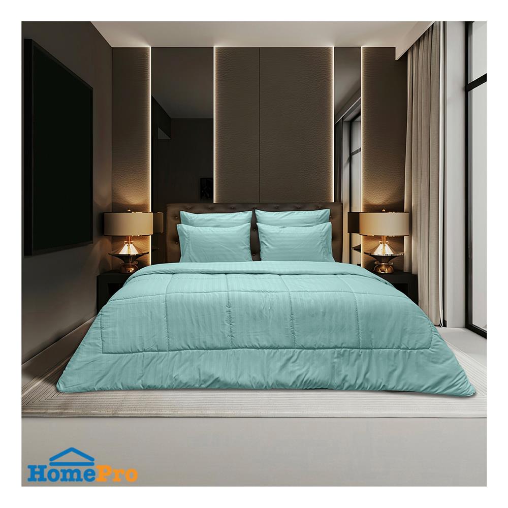 ชุดผ้าปูที่นอน 6 ฟุต (ชุด 6 ชิ้น) PICASSO CLASSIC STYLE สี GREEN MINT