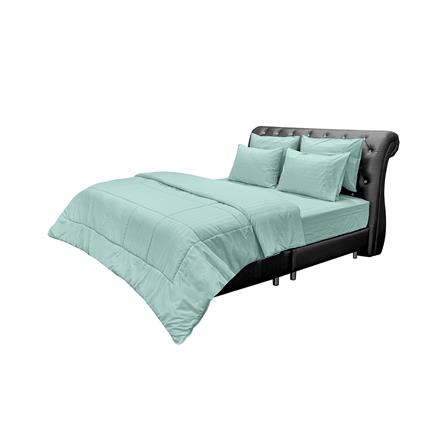 ชุดผ้าปูที่นอน 6 ฟุต (ชุด 6 ชิ้น) PICASSO CLASSIC STYLE สี GREEN MINT_1