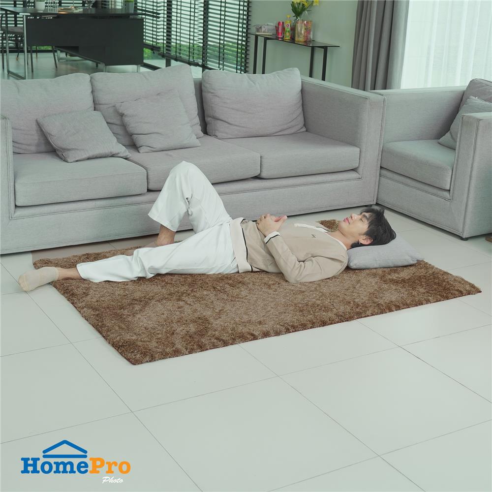 พรม HOME LIVING STYLE MOSS 120X180 ซม. สีน้ำตาลเข้ม