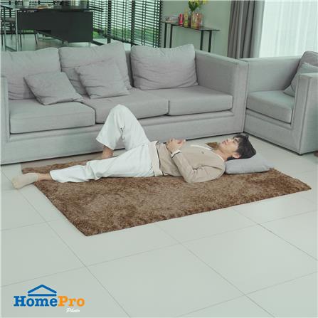 พรม HOME LIVING STYLE MOSS 120X180 ซม. สีน้ำตาลเข้ม_5