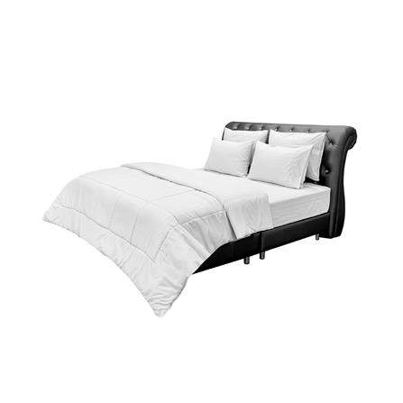 ชุดผ้าปูที่นอน 6 ฟุต (ชุด 6 ชิ้น) PICASSO CLASSIC STYLE สีขาว_1