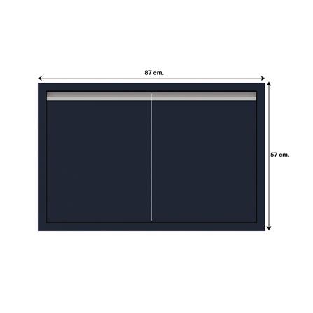 บานใต้เตาเรียบ JUPITER JUVENTAS 87x57 ซม. สีน้ำเงิน_3