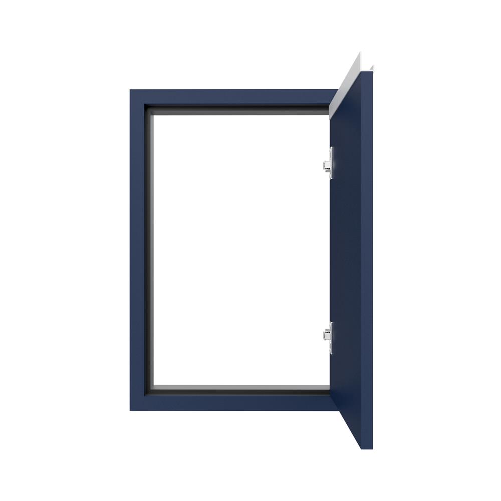 บานซิงค์เดี่ยวเรียบ JUPITER JUVENTAS 47x67 ซม. สีน้ำเงิน