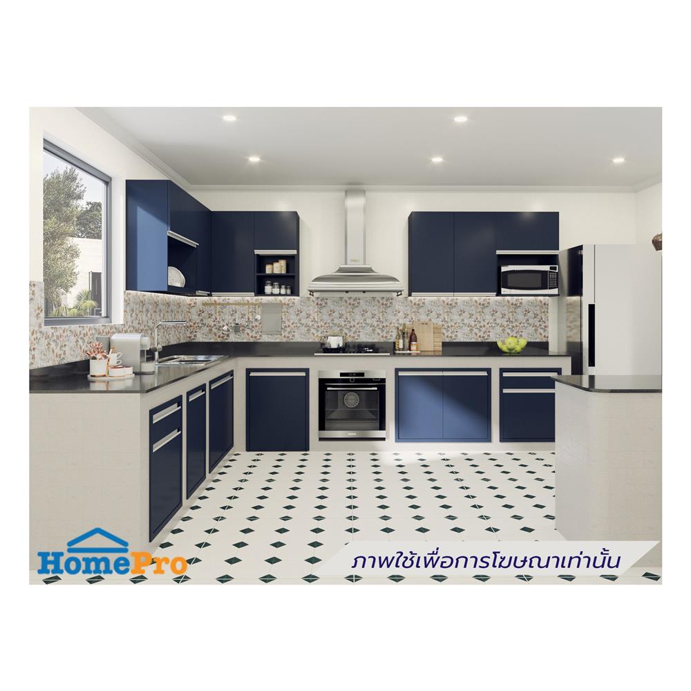 บานซิงค์เดี่ยวเรียบ JUPITER JUVENTAS 47x67 ซม. สีน้ำเงิน