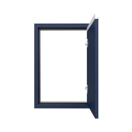 บานซิงค์เดี่ยวเรียบ JUPITER JUVENTAS 47x67 ซม. สีน้ำเงิน_1