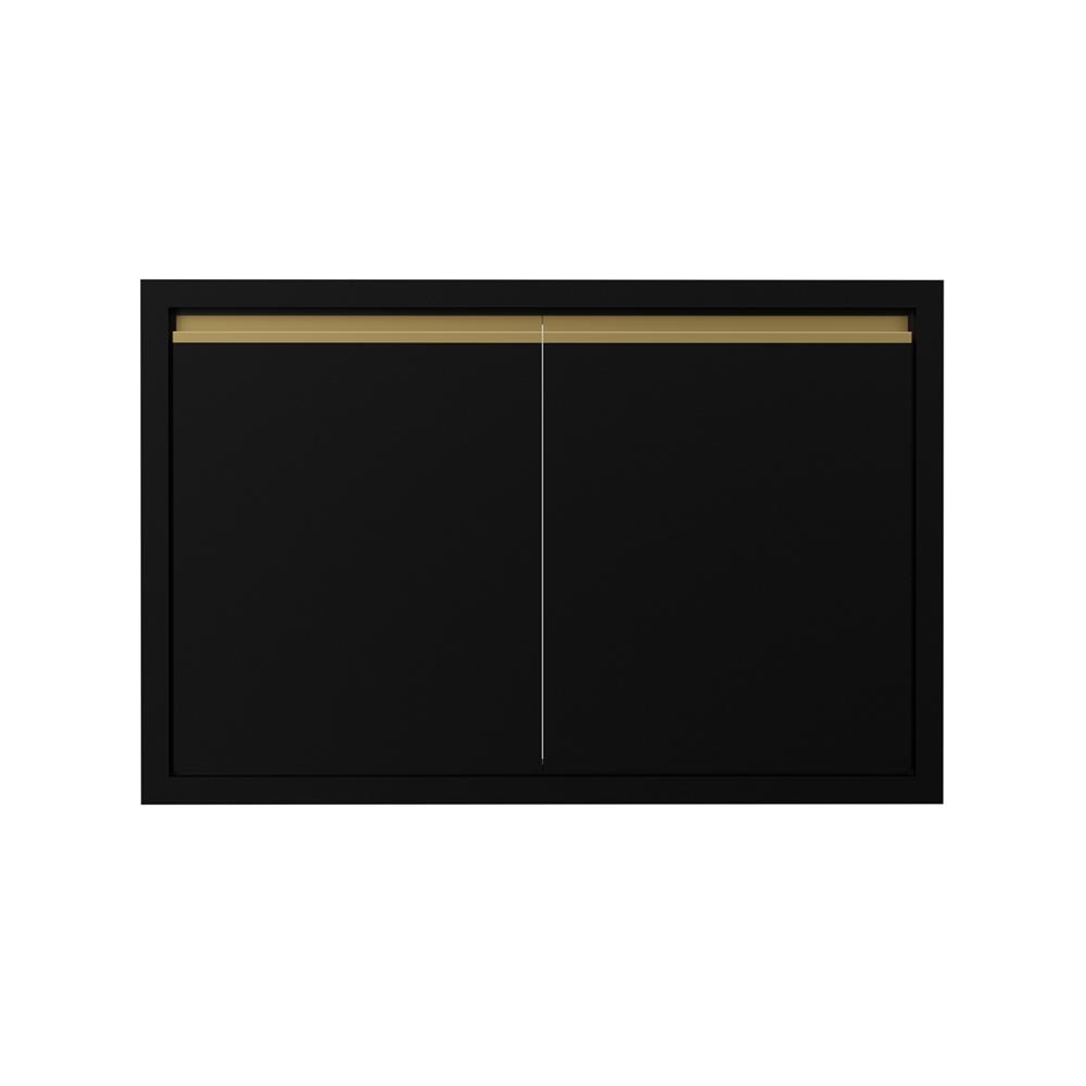 บานใต้เตาเรียบ JUPITER JUVENTAS 87x57 ซม. สีดำ