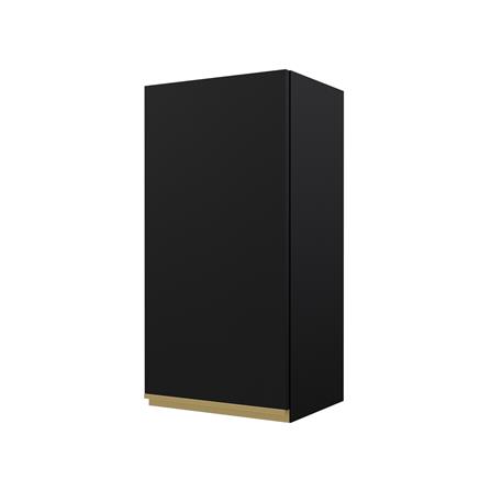 ตู้แขวนเดี่ยวเรียบ JUPITER JUVENTAS 40x80 ซม. สีดำ_1