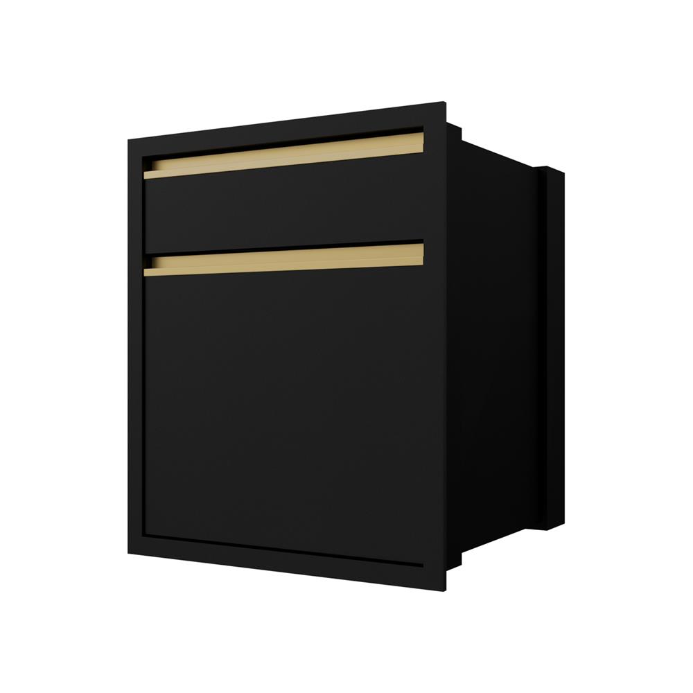 ตู้ลิ้นชัก JUPITER JUVENTAS 57x67 ซม. สีดำ