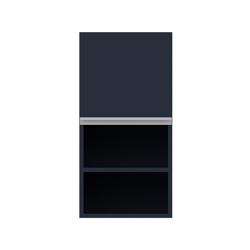 ตู้แขวนเดี่ยวเรียบช่องโล่ง S1 JUPITER JUVENTAS 40x80 ซม. สีน้ำเงิน